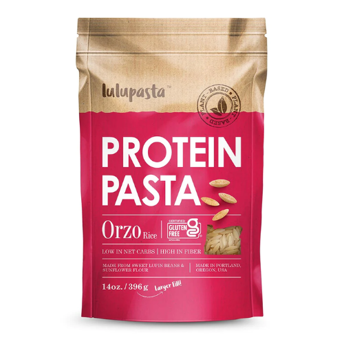 Lulupasta Protein Pasta - Orzo "Pasta Rice" - 396g (7 serves)