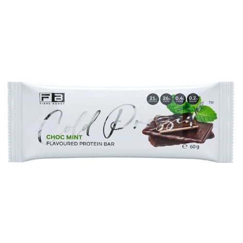 FIBRE BOOST Cold Pressed Protein Bar - Choc Mint 60g