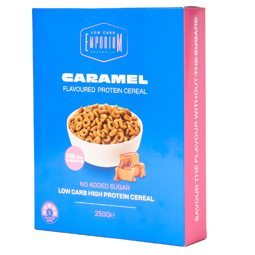 Low Carb Emporium Low Carb Protein Cereal - Caramel Flavour - 250g