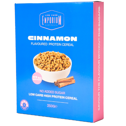 Low Carb Emporium Low Carb Protein Cereal - Cinnamon Flavour