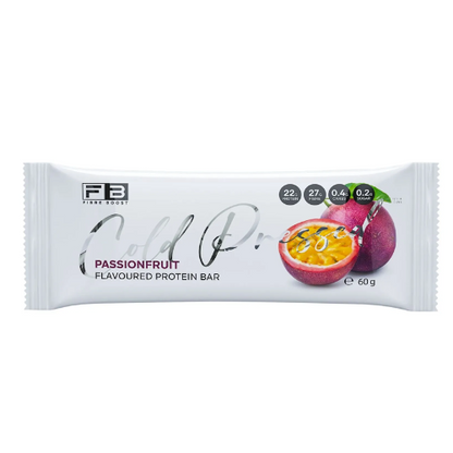 FIBRE BOOST Cold Pressed Protein Bar - Passionfruit 60g