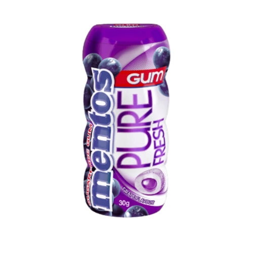 MENTOS PURE FRESH GRAPE SUGARFREE BOTTLE