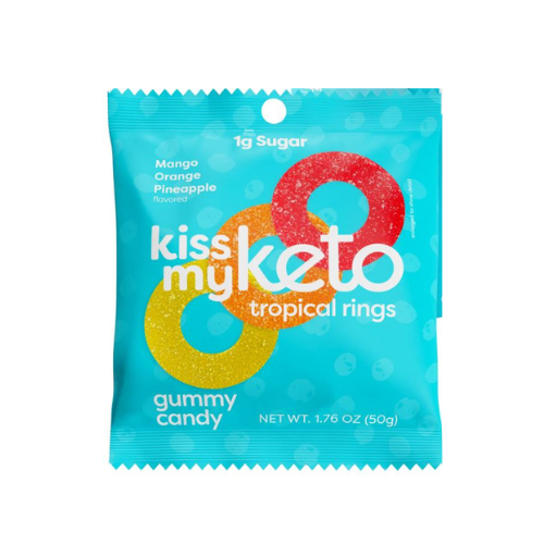 Kiss My Keto Tropical Rings - 50g