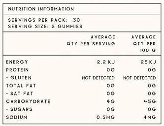 Chuu Sugar Free Apple Cider Vinegar Gummies - 60 gummies