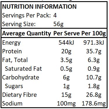 Kaizen Low Carb Protein Fusilli Pasta - 226g (4 serves)