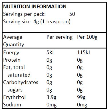 Lakanto Sugar-Free Monkfruit Sweetener Icing Powder - 200g