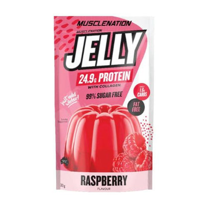 Muscle Nation Jelly Raspberry Flavour - 30g