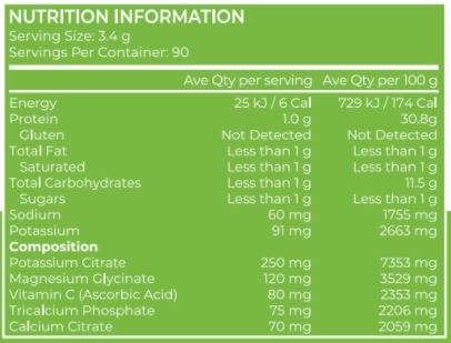 ReVitalise Electrolyte Drink Mix - Sour Apple Tub 90 serves