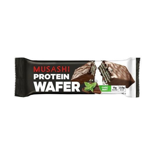 Musashi Protein Wafer - Choc Mint - 40g