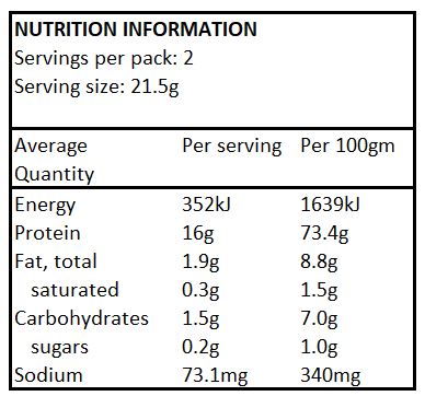 Protein Puffs - Rugged Chipotle Protein Snack - 43g