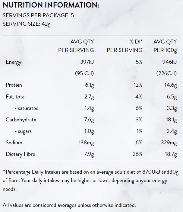 Simson's Pantry Lite Low Carb Super Grains Wrap - 5 warps 225g