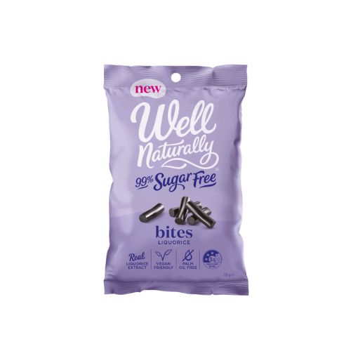 Well Naturally Liquorice Bites - 110g