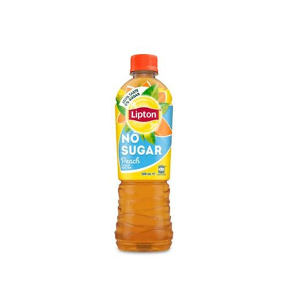 Lipton No Sugar Peach Flavour Ice Tea - 500ml