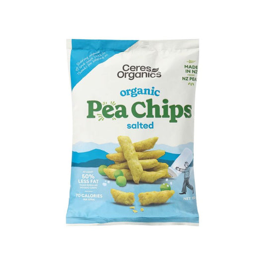 Ceres Organics Organic Pea Chips Salted - 100g