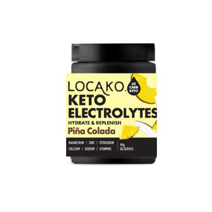 Locako Keto Electrolytes - Pina Colada- 90gm (30 serves)