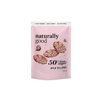 Naturally Good 50% less sugar Mylk Zillions - 135g